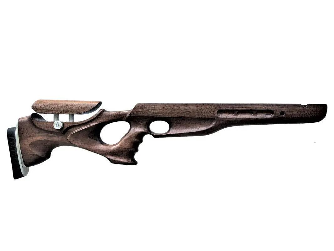 Custom stock for Weihrauch HW95/98 FT design walnut + cheek riser and ...