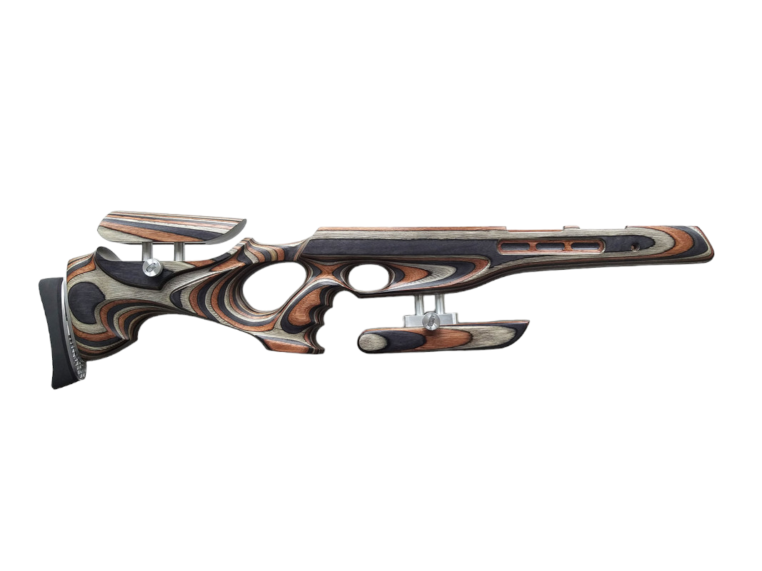 Custom stock for Air Arms TX(HC)200 FT edition "Mountain Camo" laminate + hamster,cheek riser and pad
