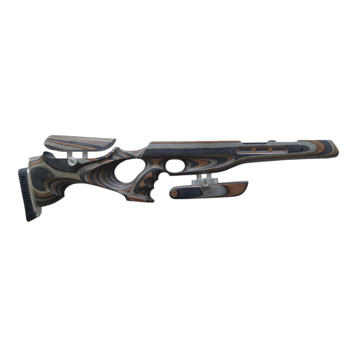 Custom stock for Air Arms TX(HC)200 FT edition "Mountain Camo" laminate + hamster,cheek riser and pad