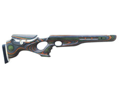 Custom stock for Weihrauch HW95/98 FT edition "forest camo" laminate + cheek riser and pad